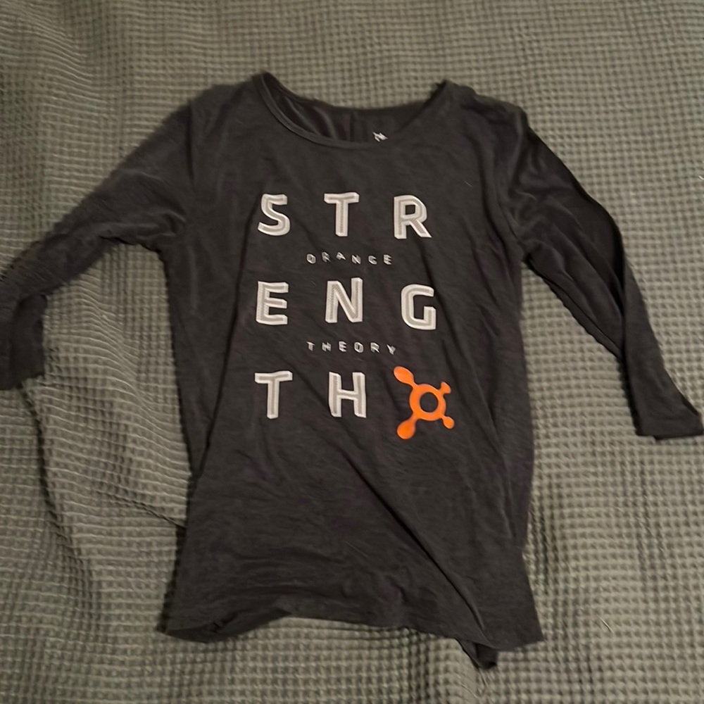 Orange Theory quarter sleeve shirt